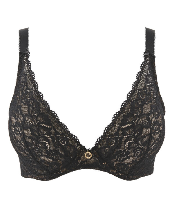 Aubade ROSESSENCE comfort triangle plunge bra