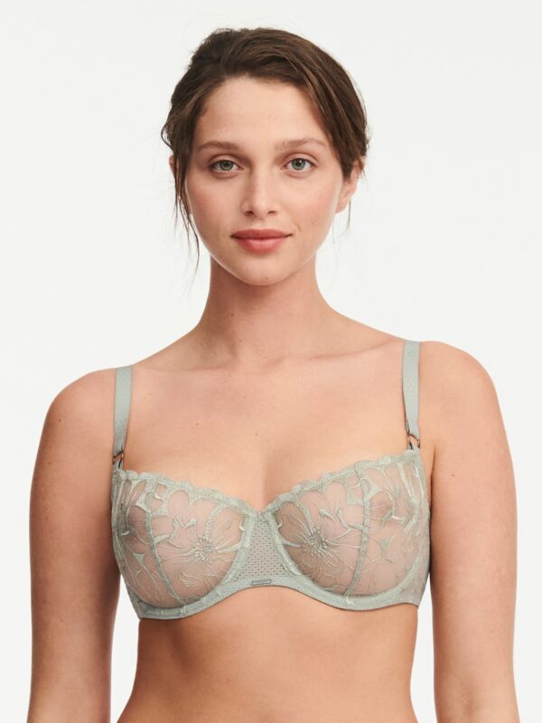 Chantelle FLEURS half cup bra