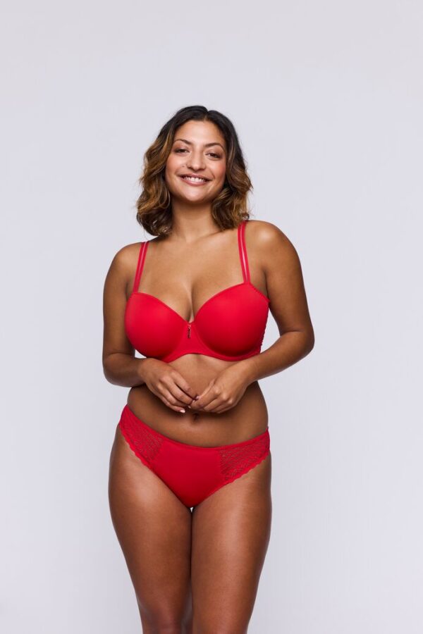 Twist East End padded balcony bra