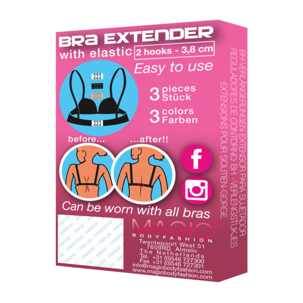 Magic Bra Extender 2hooks 3,8cm