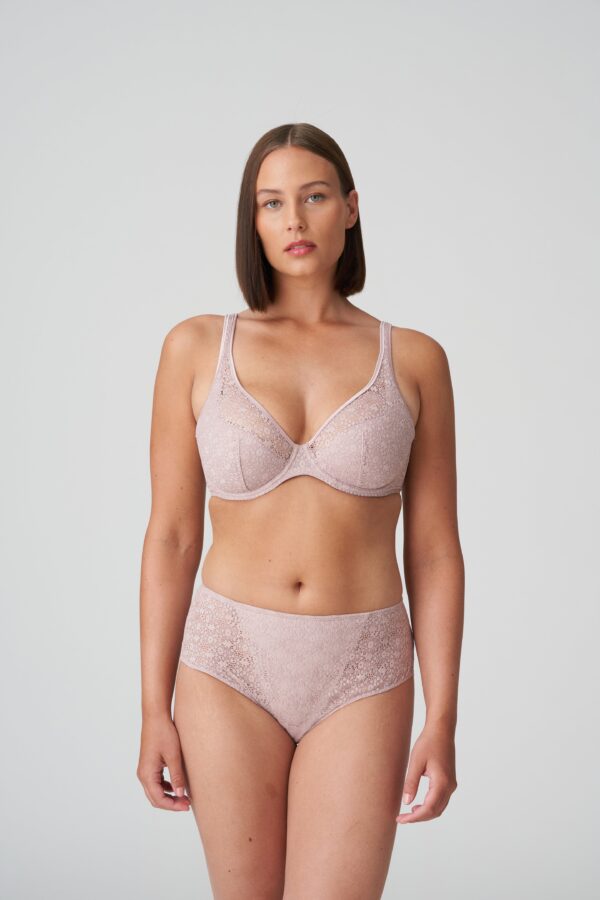 EPIRUS bois de rose half padded plunge bra
