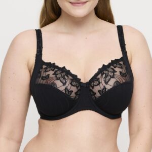 DEAUVILLE black full cup bra