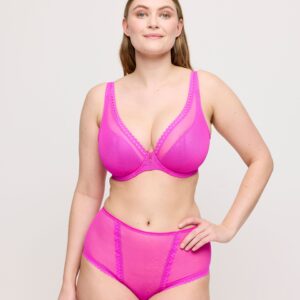 Twist Vivgirl half padded plunge bra