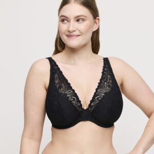 Twist Rupi half padded plunge bra